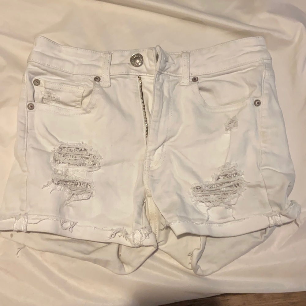 white shorts